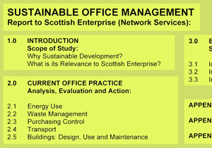 Sustainable Office Management